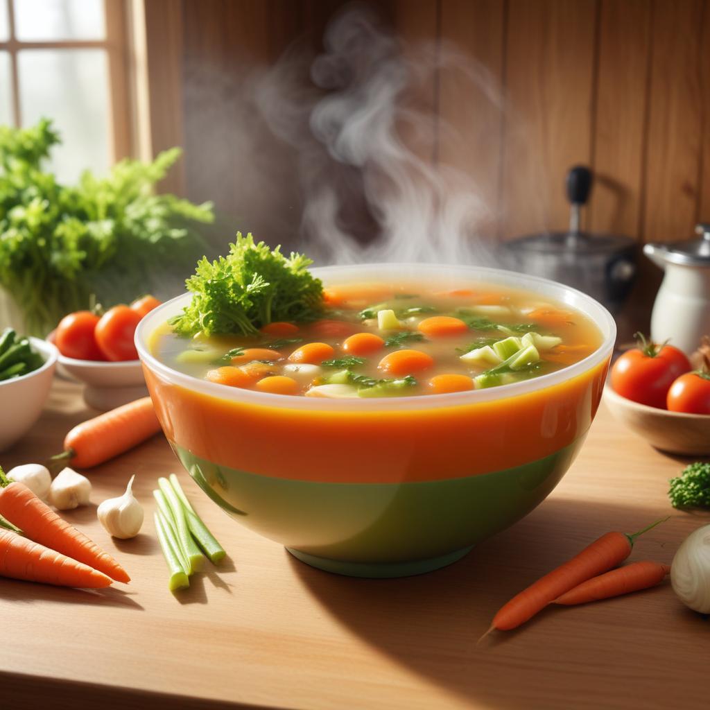 Receitas de sopas leves