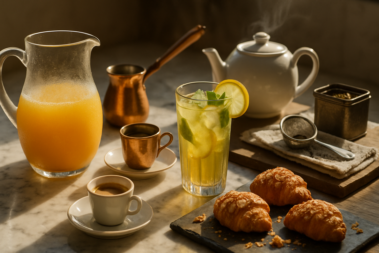 Bebidas ideais para acompanhar o brunch