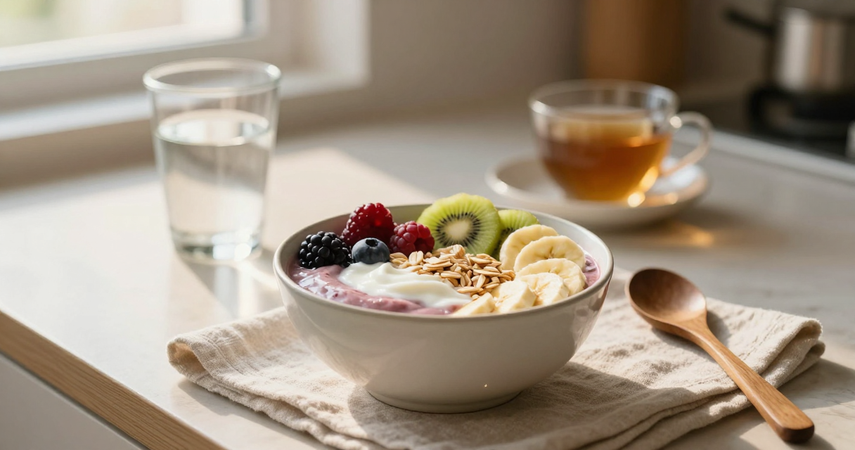 Rotina de autocuidado matinal — Como a Alimentação Impacta na Rotina de Autocuidado